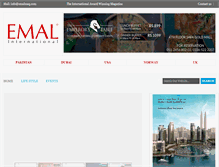 Tablet Screenshot of emalmag.com